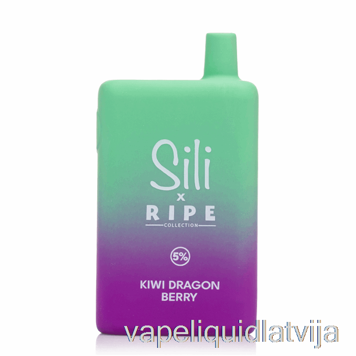 Sili Ripe 6000 Vienreizējās Lietošanas Kivi Dragon Ogu Vape šķidrums